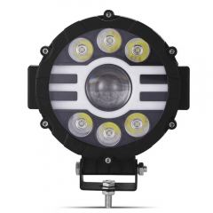 High quality 7 inch led work light 60w driving lights truck drl white 6000K IP67 12volts offroad worklamp