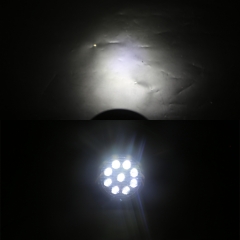 vehicle auto headlight 4.3 inch 12v 27w led work lights universal 9 led 27w aluminum white 6000K 38mm 22mm 25mm 40mm 50mm 55mm