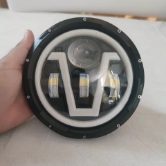Factory high quality led 7 inch round headlights full set 12v 24v headlight drl for J eep truck