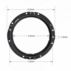 7inch round ring Mounting Bracket LED Headlight Bracket for 7inch headlight For Har-ley motorcycle j-eep black chrome