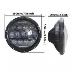 Hot selling 13leds projector led headlight 7