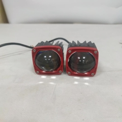 Hot selling in Southeast Asia 30w motorcycle led mini work driving dual light white yellow spot beam for motorcycle cars