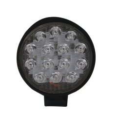 Round spot beam 4 inch 42w power car offroad led work light-42w 12v 24v blue led working lights