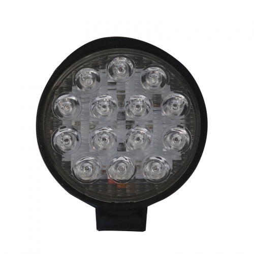 Round spot beam 4 inch 42w power car offroad led work light-42w 12v 24v blue led working lights