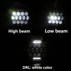 Hot selling 13leds projector led headlight 7