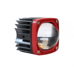 Hot selling in Southeast Asia 30w motorcycle led mini work driving dual light white yellow spot beam for motorcycle cars