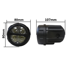 40W 2800LM IP68 12V 24V car small spot lights bumber Pods 40W Offroad Truck Vehicle Spotlight Combo motorcycle 3inch round