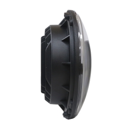 j eep jk led 7inch halo headlight & fog led chrome 7inch headlight with half DRL angel eyes har ley headlight