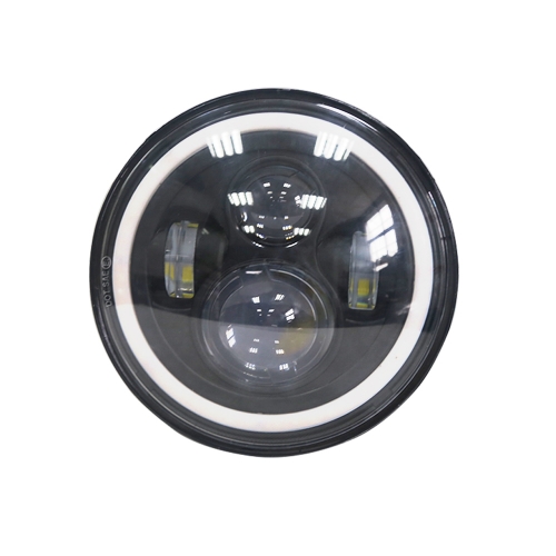 Hot selling cheapest jeep wrangler jl headlights 7 inch round with halo headlights fog