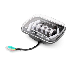 7x6 rectangular faros led halo led headlights 7x6 white yellow DRL angel eyes sealed beam 7inch 5x7 led headlight 7x6 12V