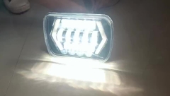 very high quality 9-30v other auto parts 7X6 rectangular led headlight sealed beam lamp with drl