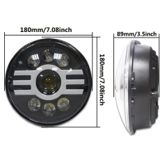 Top selling super bright high power 13years factory wholesale sealed beem headlight j eep w rangler jl led headlight 2012 j-eep