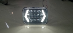 5X7 7x6 inch sealed beam headlight halo led headlights with arrow