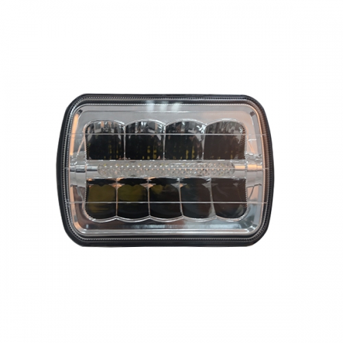 Popular in South America ,India market universal 7x6 55w led headlights projector 7x6 gmc s10 with drl