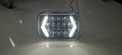 OEM Rectangular headlights 5x7 7x6 led hi low J eep xj led headlight 5x7 for J eep headlights
