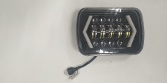 OEM Rectangular headlights 5x7 7x6 led hi low J eep xj led headlight 5x7 for J eep headlights