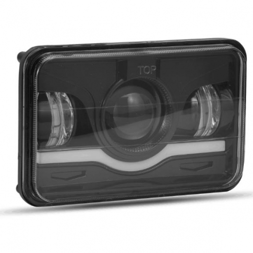 TSIALEE factory directly sale super bright auto car 5inch faros led 4x6 led driving headlight light rectangular replacement