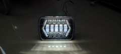 5X7 7x6 inch sealed beam headlight halo led headlights with arrow