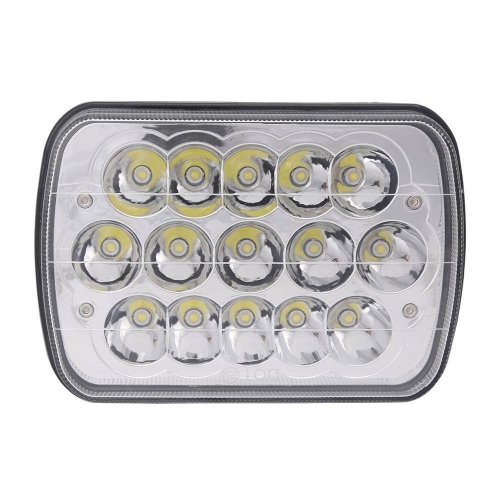 square 7x6 inch led headlight 7x6 led Projector Sealed Beam Rectangle Truck LED Headlight 7inch led headlight for truck jeep