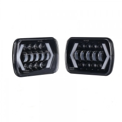 7inch 7X6 5X7 rectangular headlight led headlight with drl for J eep