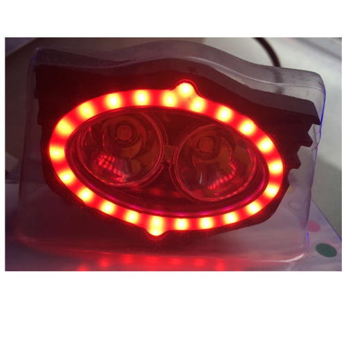 20w led motorcycle led mirror light 12-80v led headlight super bright led angel eye