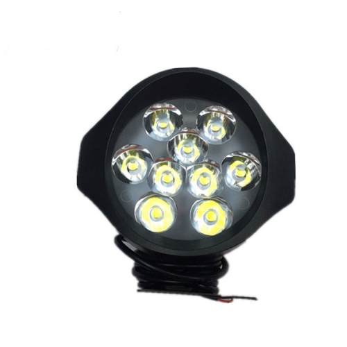 18W led motorcycle fog light 12v led light for running road 9led light aluminum