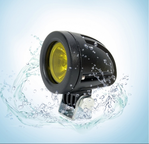 Factory wholesale Round motorcycle LED headlight 10w 12v led fog lamp