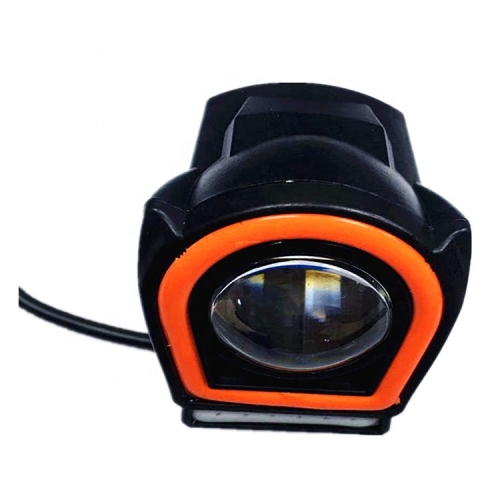 2018 TSIALEE new items 10W HI/LOW/FLASH 12v led light with angel eye led motorcycle headlight