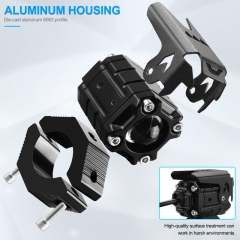 Motorcycle Auxiliary Lights LED Spot Driving R1200GS Fog Lights Turn Signal DRL Compatible with R1200GS F800GS K1600 KTM Fits Universal Motorcycle 40W 6000K Spot Driving Fog Lamps