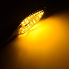 Universal Motorcycle Flowing Turn Signal Indicator LED Amber Light for Honda Yamaha Suzuki Kawasaki