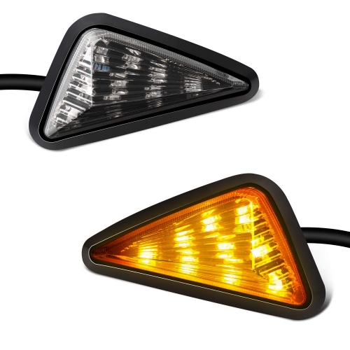 Fitment: The Signals Light is universal fit for 10MM hole, they'll work with most popular motorcycle such as Sport bikes / Street Bike /Off Road / Chopper. Honda All Models & Years ( Front or Rear) Yamaha All Models & Years ( Front or Rear) Suzuki All Mod