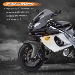 Fitment: The Signals Light is universal fit for 10MM hole, they'll work with most popular motorcycle such as Sport bikes / Street Bike /Off Road / Chopper. Honda All Models & Years ( Front or Rear) Yamaha All Models & Years ( Front or Rear) Suzuki All Mod