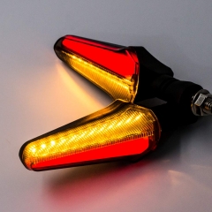 Motorcycle Flowing Led Turn Signal Lights Blinkers Front Rear Indicators for Motorbike