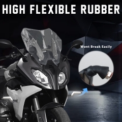 LED Motorcycle Turn Signals Sequential Blinkers Front Rear Indicators Universal 12V Compatible with Scooter Quad Cruiser Off Road Moped Dirt Bike