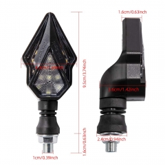 Mini Light Motorcycle Turn Signals Lights Universal Motorbike LED Indicator Blinker Lamp