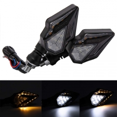 Mini Light Motorcycle Turn Signals Lights Universal Motorbike LED Indicator Blinker Lamp