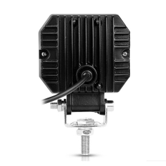 3 inch 6500K 40W White Fog Light 10-80V DC Waterproof Square LED White Angel Eye Light Strip Off-Road Vehicle Boat Led Work Light Motorcycle Light Jeep ATV UTV SUV Boat Marine 4X4
