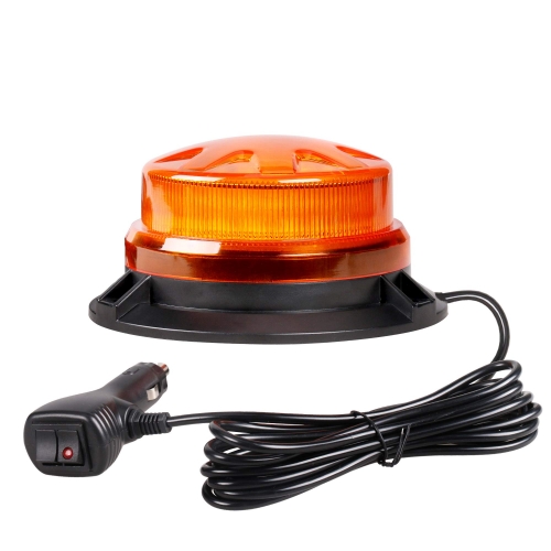 Automotive Emergency Strobe Lights for Vehicles - Green Rooftop Strobe Beacon Lights for Trucks and Cars Strobe Mini Light Bar 24 High Intensity LEDs 8 Flash Modes Strong Magnetic Mount