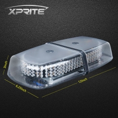 240 LED Amber/Yellow Roof Top LED Emergency Strobe Lights Mini Bar for Cars Trucks Snow Plow Vehicles Warning Caution Lights w/Magnetic Base