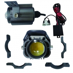 Newest Motorcycle mini driving lights 36W Spot Off Road Lights with Wiring Harness Kit