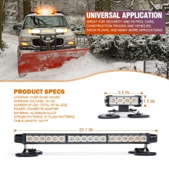 LED Rooftop Strobe Flashing Light Bar 21