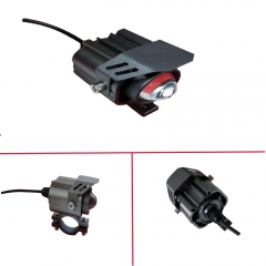 Newest Motorcycle mini driving lights 36W Spot Off Road Lights with Wiring Harness Kit