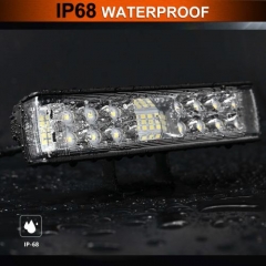 6 Inch LED Light Bar 48W Off Road Driving Light Bar Fog Light Waterproof Led Work Lamp for Boat Motorcycle ATV Truck Trailer