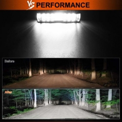 6 Inch LED Light Bar 48W Off Road Driving Light Bar Fog Light Waterproof Led Work Lamp for Boat Motorcycle ATV Truck Trailer