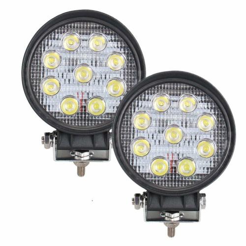 LED Work Light 48W 4 Inch Flood LED Light Bar for Tractor Offroad Truck ATV UTV SUV Driving Lamp Daytime Running Light
