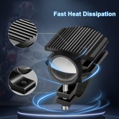 Motorcycle Headlight Waterproof LED Driving Light Auxiliary Spotlight for Motorcycle/Bike/Off Road/SUV/Boats/Trucks