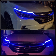 DRL Led Strip Lights for Cars, Led Headlight Strip for Daytime Running Lights Turn Signal Bulb DRL Sequential Switchback Led Strip