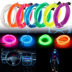 Interior Car LED Strip Lights, LEDCARE RGB Multicolor 5 in 1 Ambient Lighting Kits with 236 inches Fiber Optic, 16 Million Colors Wireless APP Controlled Car Neon Lights, Sync to Music, DC12V