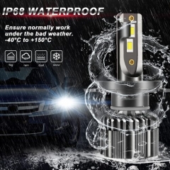 H4/9003 LED Headlight Bulbs 6000k Cool White 12000 Lumens 60W High Beam/Low Beam Halogen Replacement HB2 Conversion Kit