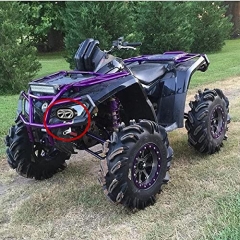 Dual Halo Led Fog Light Led Motorcycle Driving Lights, 20W Auxiliary Light bar For ATV Trucks Cars Trailer Off Road Agricultural Construction vehicle Boat